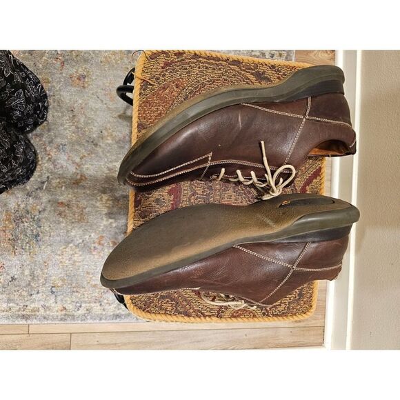 Johnston and Murphy Brown Leather Lace Up Oxfords Size 12 - Picture 3 of 8